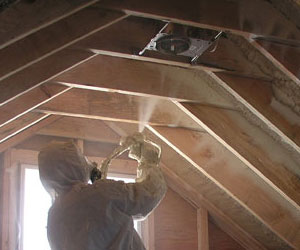 Attic Spray Foam Insulation in Detroit