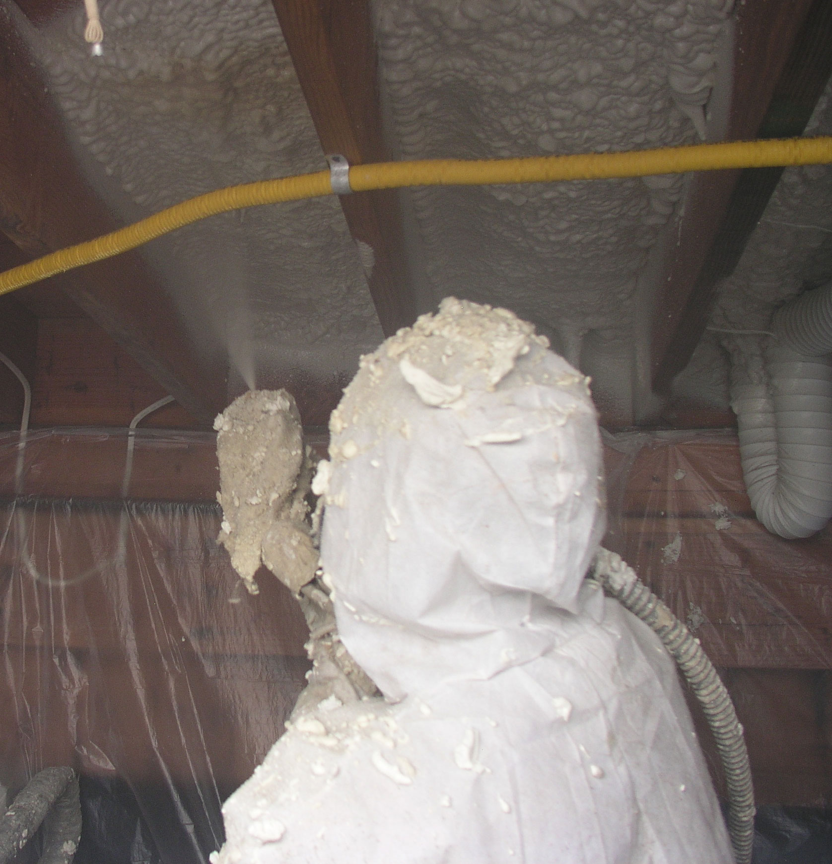 attic spray foam insulation